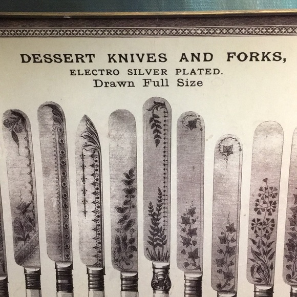 Knives & Forks Glass Platter - Picture 2 of 8